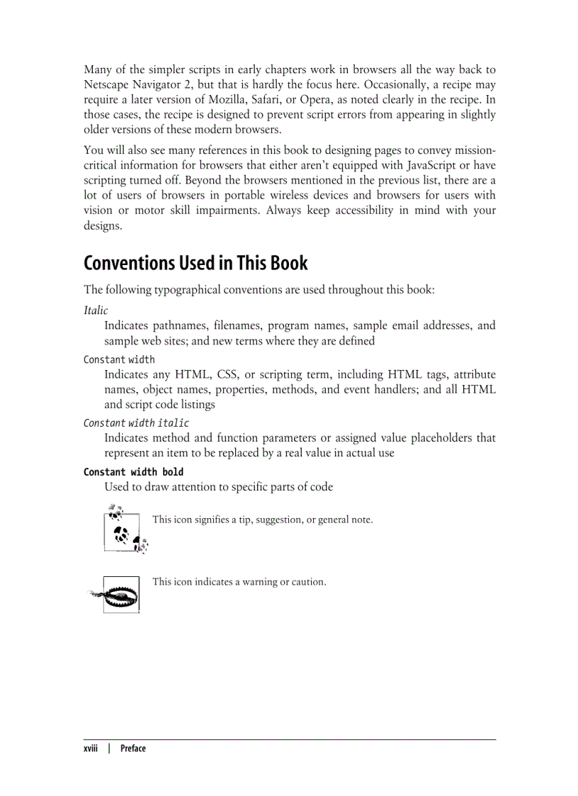 image for page JavaScript DHTML Cookbook