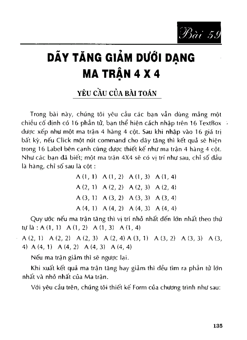 image for page Tự học thiết kế chương trình cho học sinh làm toán bằng visual basic 6 0 II p3