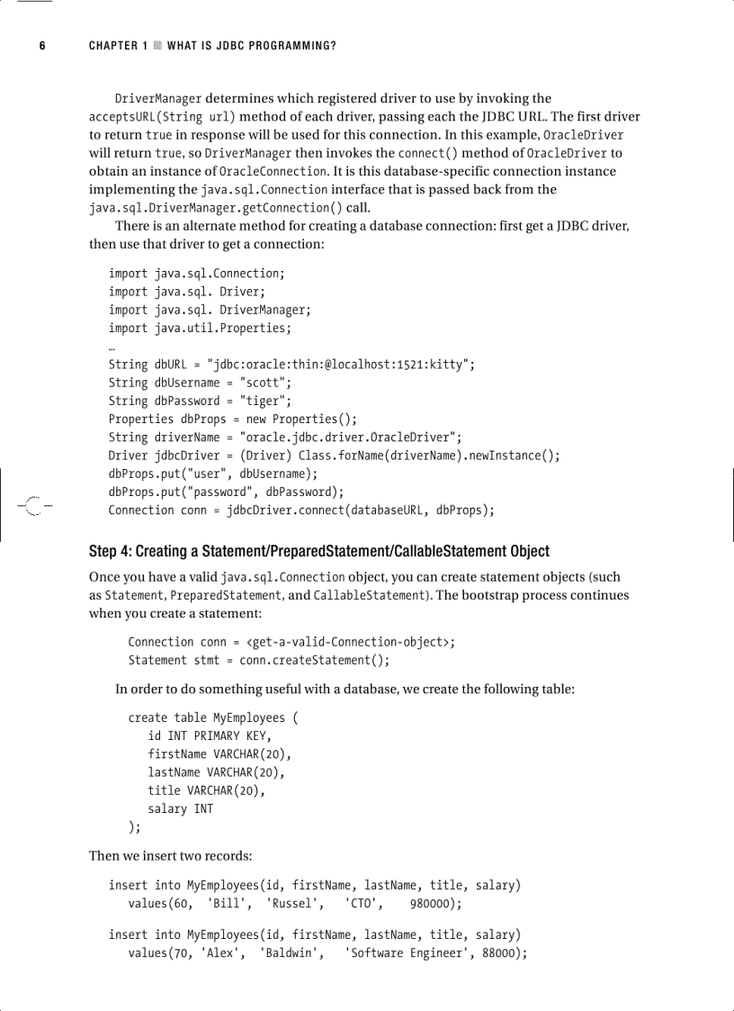 image for page JDBC Metadata MySQL and Oracle Recipes A Problem Solution Approach