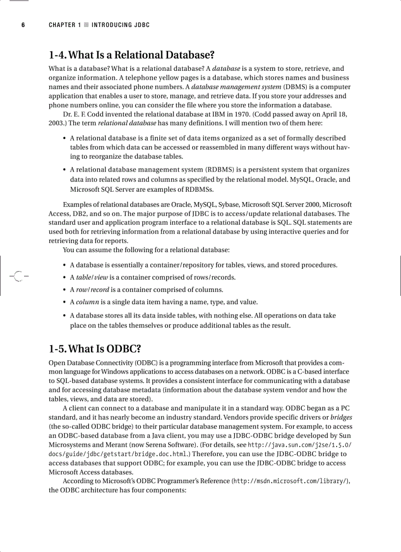 image for page JDBC Recipes A Problem Solution Approach