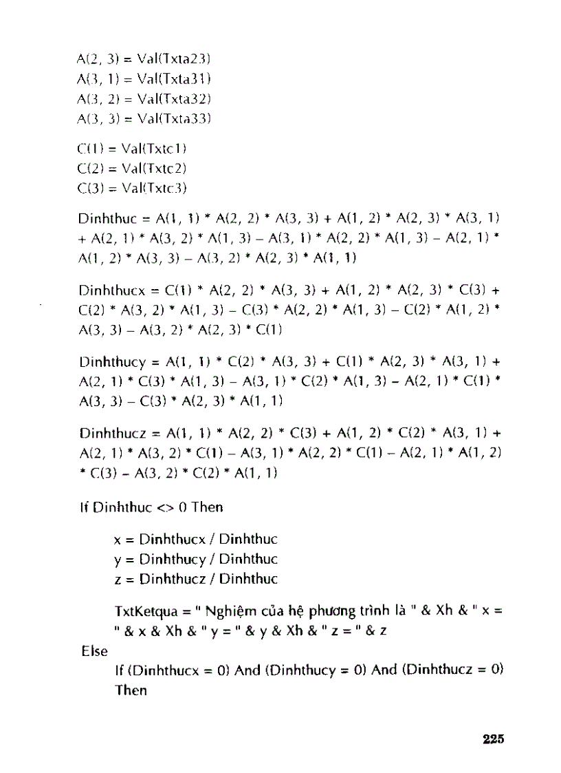 image for page Tự học thiết kế chương trình cho học sinh làm toán bằng visual basic 6 0 II p4