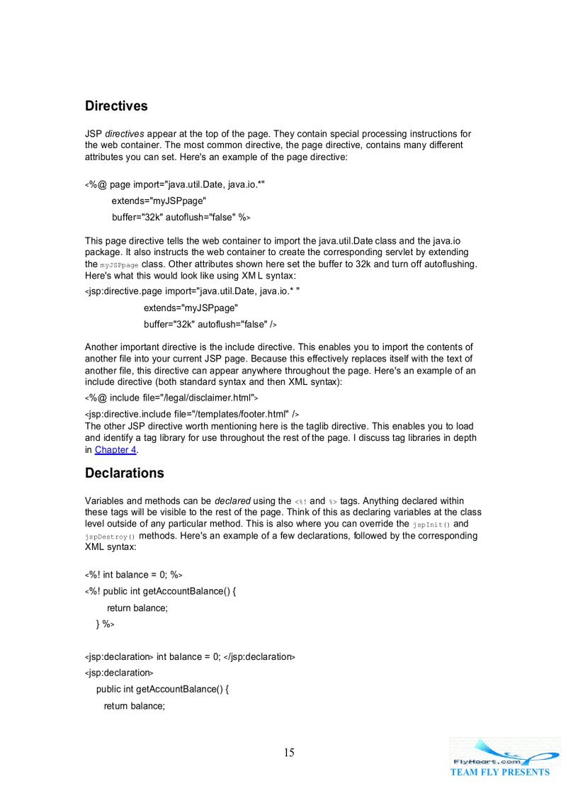 image for page JSP Examples and Best Practices