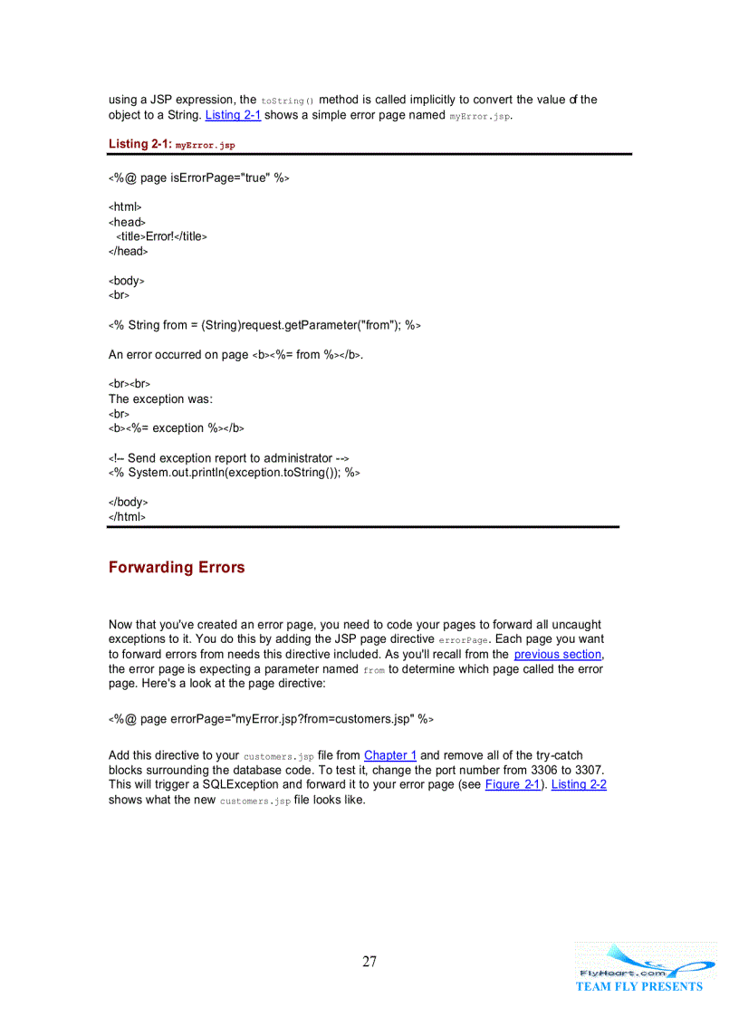 image for page JSP Examples and Best Practices