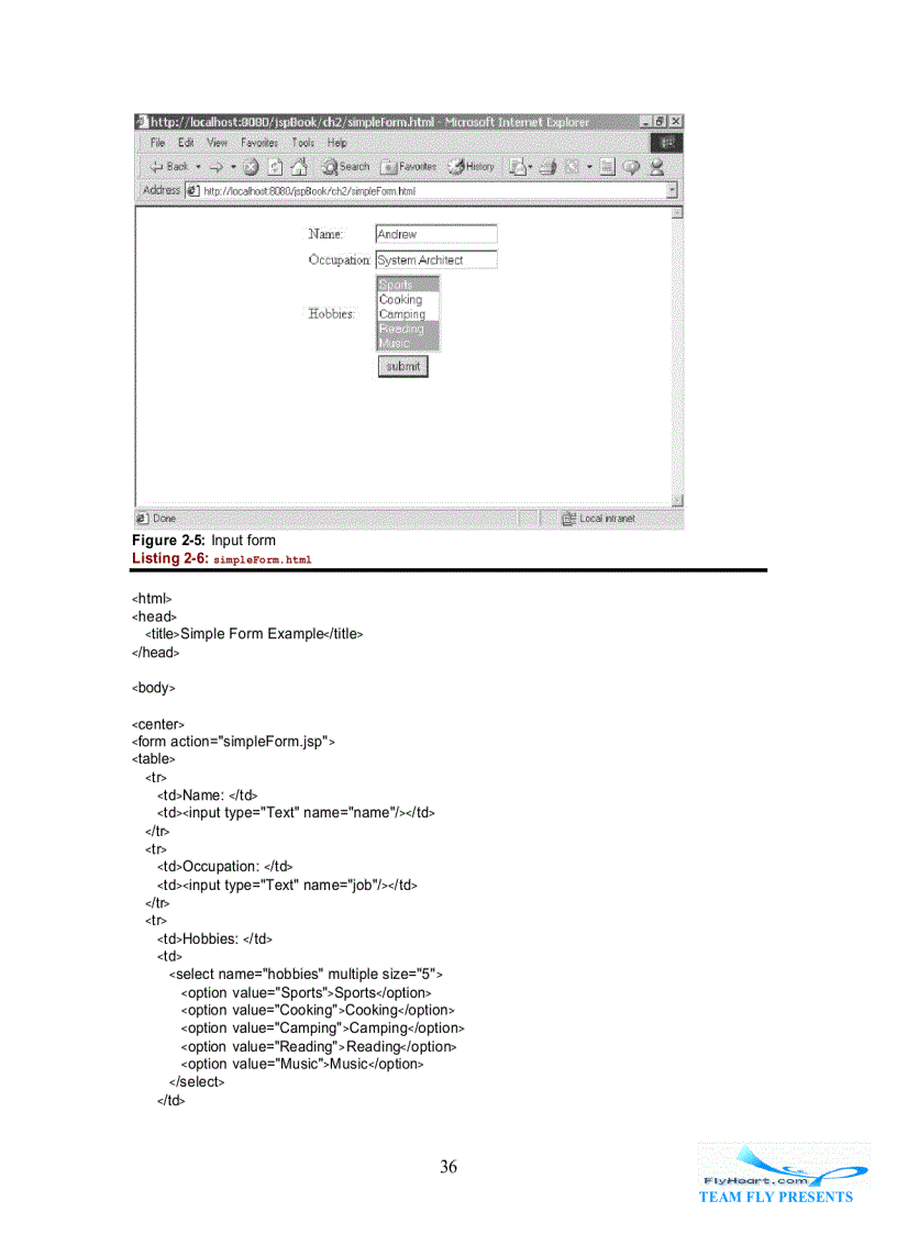 image for page JSP Examples and Best Practices
