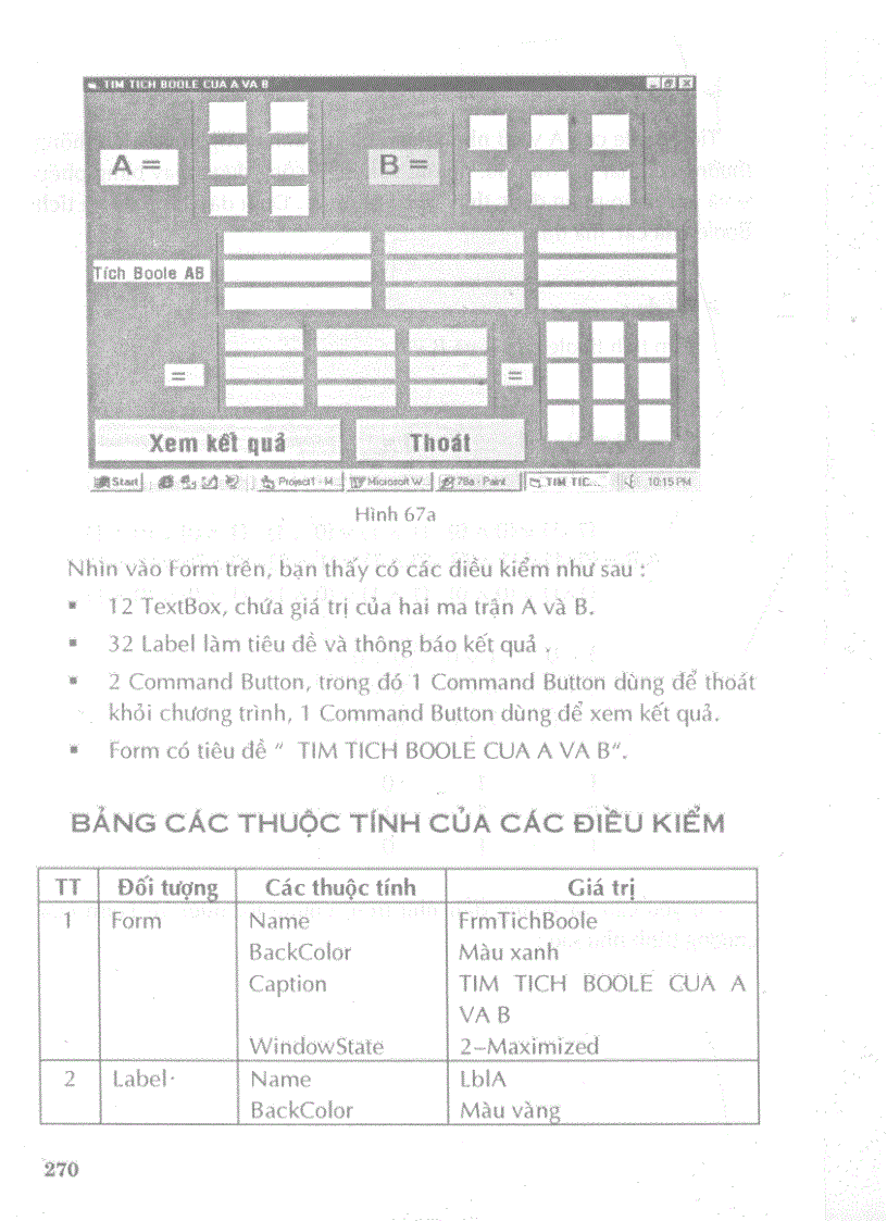 image for page Tự học thiết kế chương trình cho học sinh làm toán bằng visual basic 6 0 II p5
