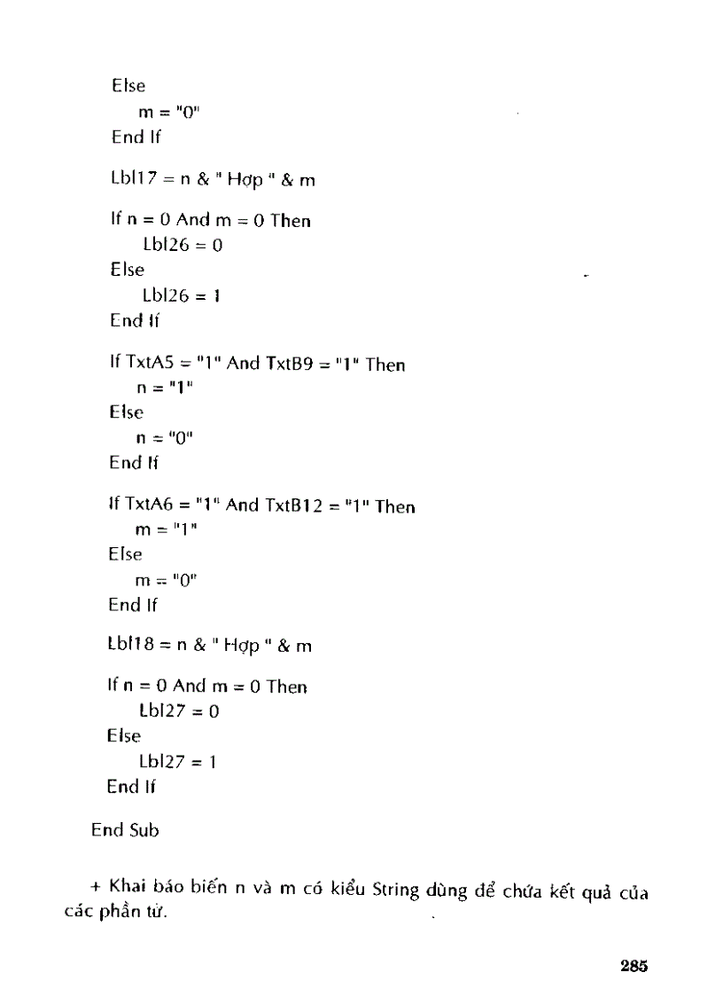 image for page Tự học thiết kế chương trình cho học sinh làm toán bằng visual basic 6 0 II p5