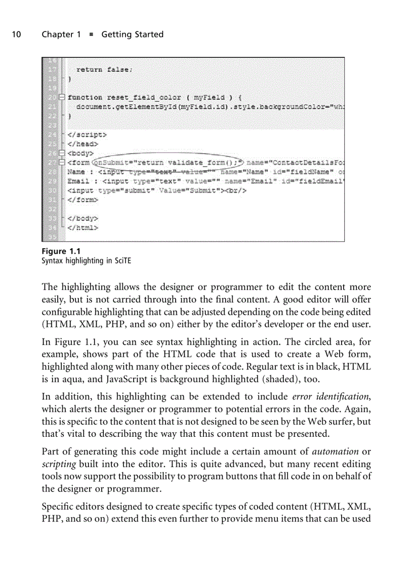 image for page Just Enough Web Programming with XHTMLtm PHP R and MySQL
