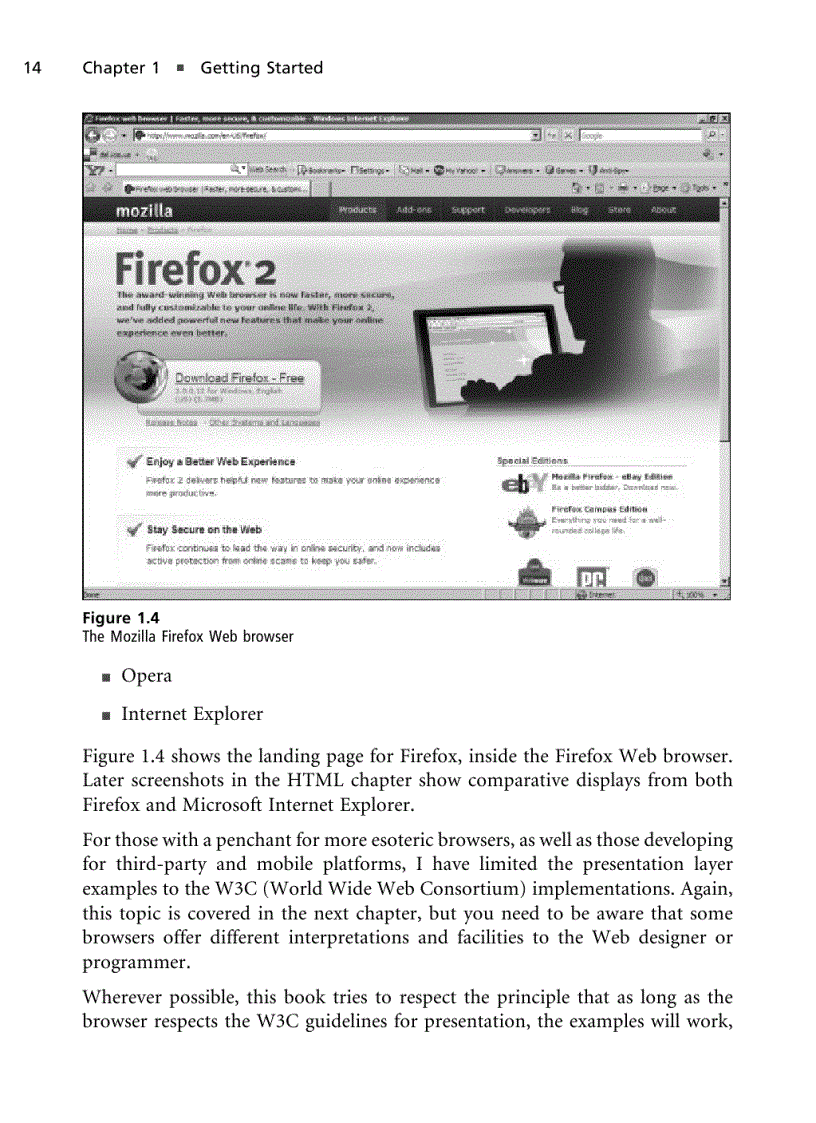 image for page Just Enough Web Programming with XHTMLtm PHP R and MySQL