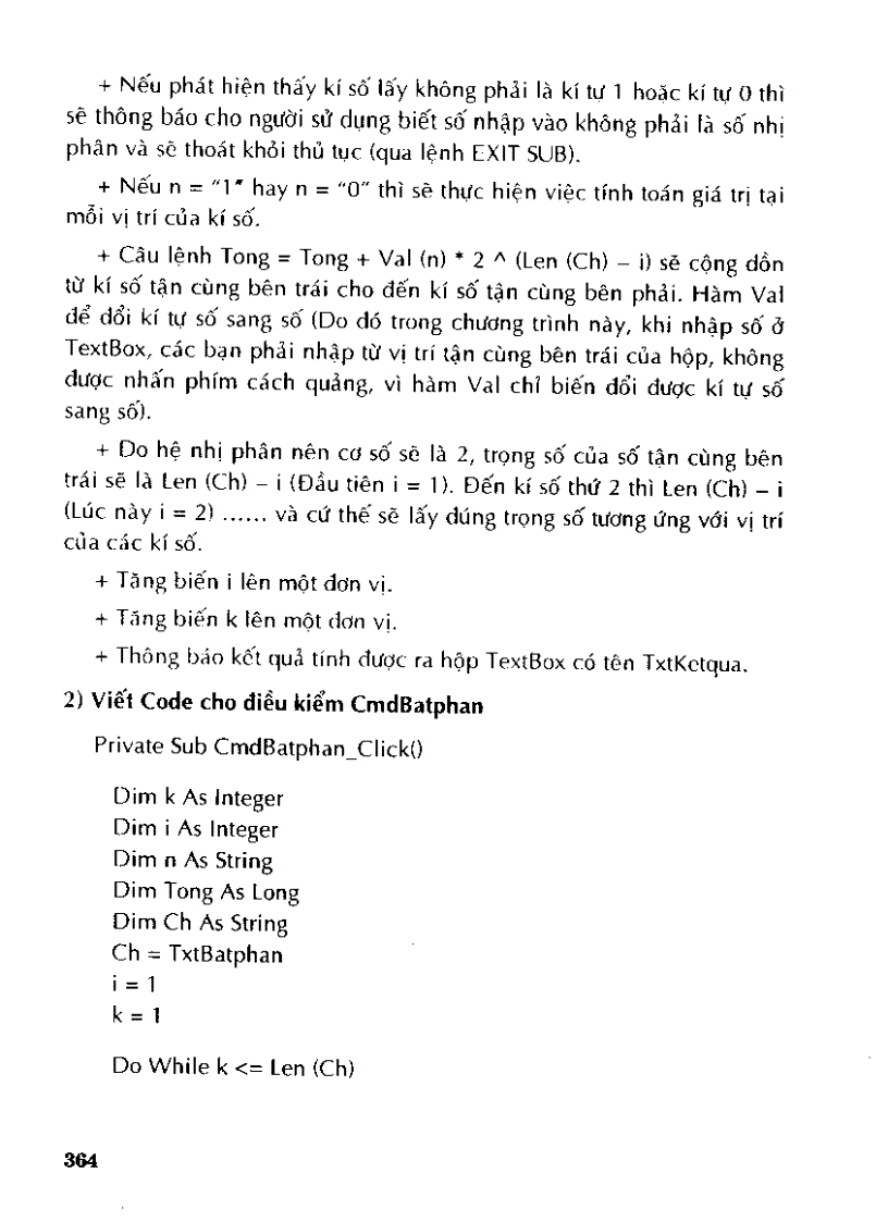 image for page Tự học thiết kế chương trình cho học sinh làm toán bằng visual basic 6 0 II p6