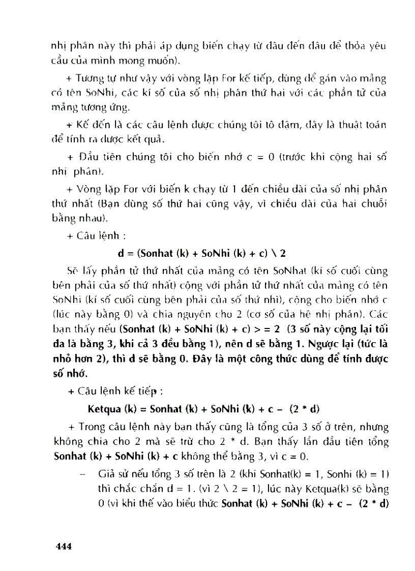 image for page Tự học thiết kế chương trình cho học sinh làm toán bằng visual basic 6 0 II p7