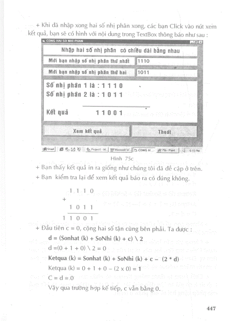image for page Tự học thiết kế chương trình cho học sinh làm toán bằng visual basic 6 0 II p7