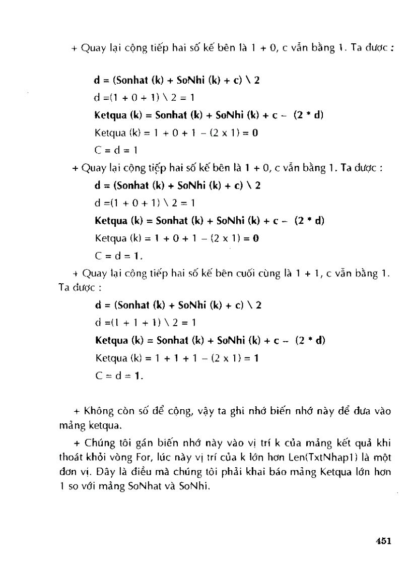 image for page Tự học thiết kế chương trình cho học sinh làm toán bằng visual basic 6 0 II p7