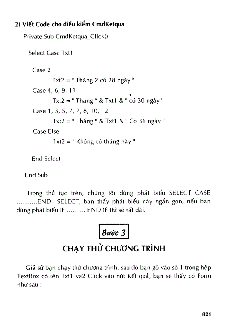 image for page Tự học thiết kế chương trình cho học sinh làm toán bằng visual basic 6 0 II p10