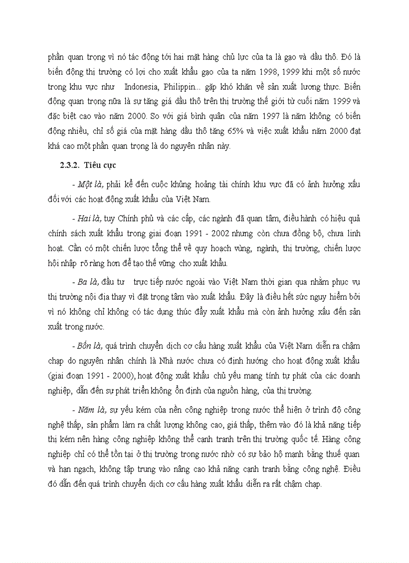 image for page Những nguyên nhân tác động tới cơ cấu hàng xuất khẩu của Việt Nam thời gian qua
