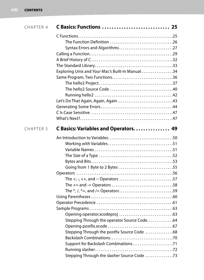 image for page Learn C on the Mac