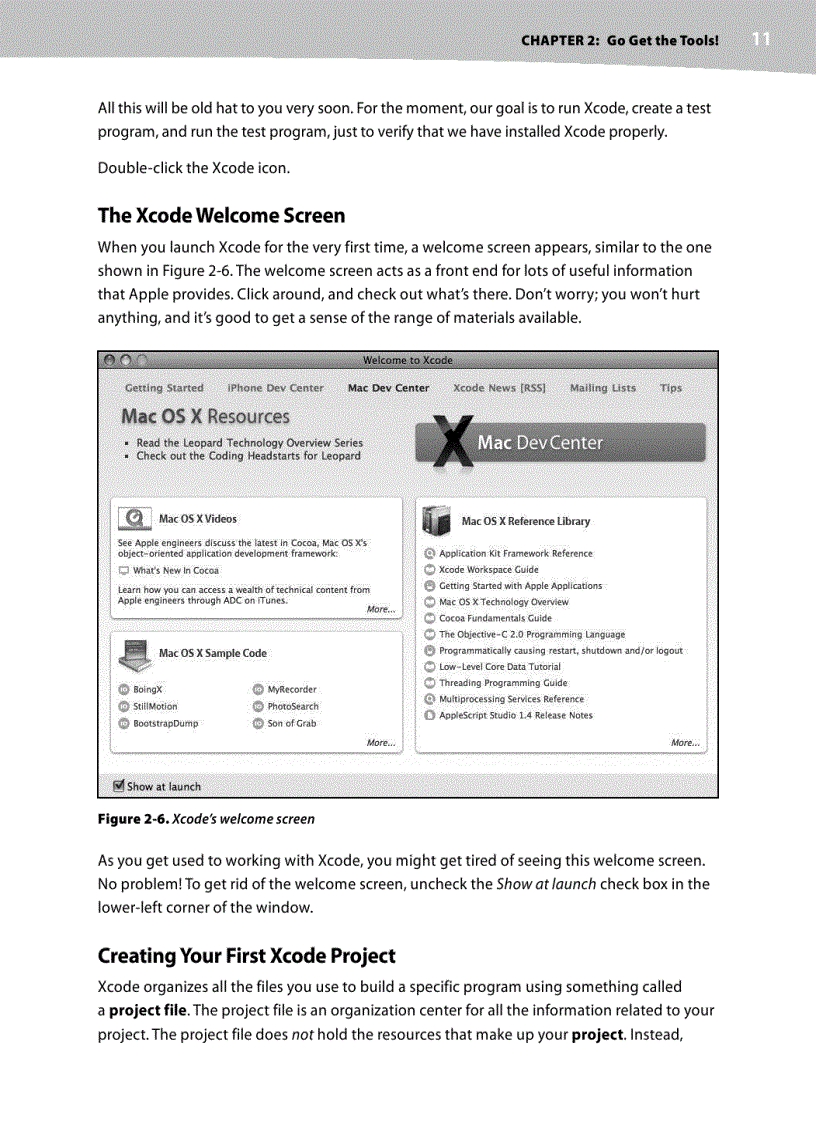 image for page Learn C on the Mac