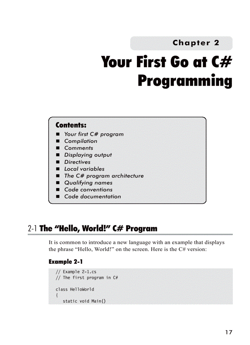 image for page Learn C Includes the C 3 0 Features