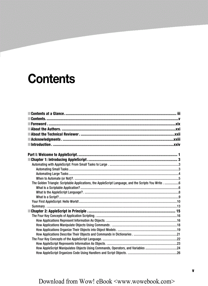 image for page Learn Apple Script The Comprehensive Guide to Scripting and Automation on Mac OS X Third Edition