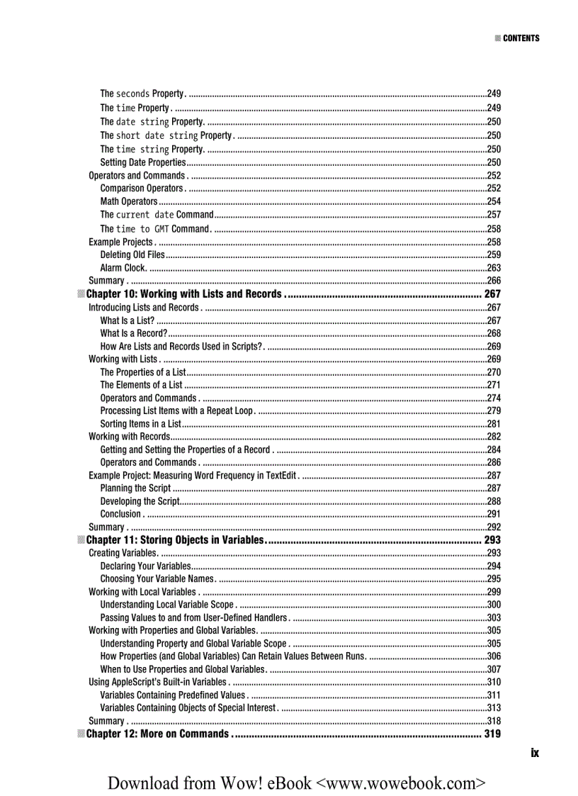 image for page Learn Apple Script The Comprehensive Guide to Scripting and Automation on Mac OS X Third Edition