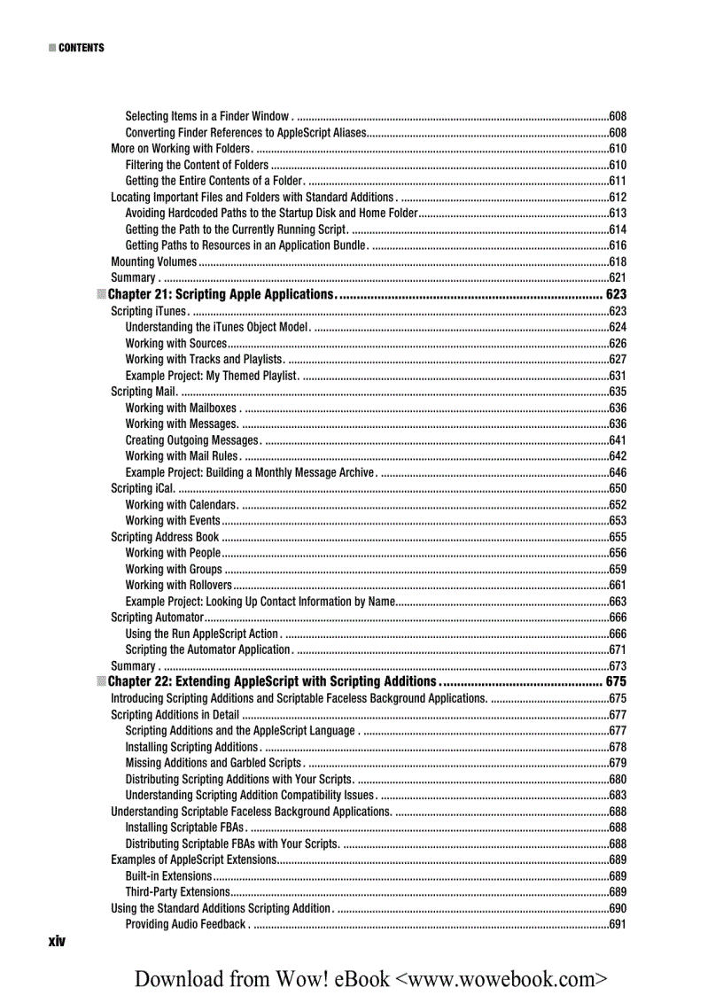 image for page Learn Apple Script The Comprehensive Guide to Scripting and Automation on Mac OS X Third Edition