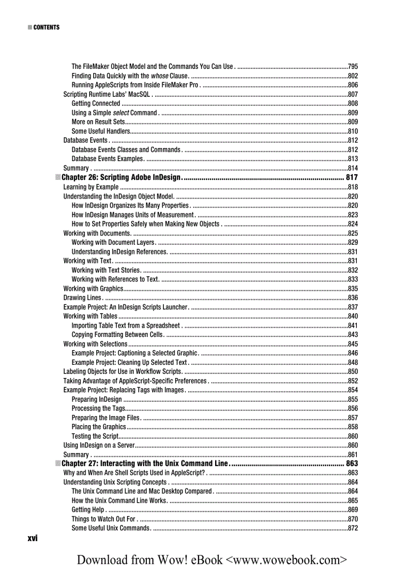 image for page Learn Apple Script The Comprehensive Guide to Scripting and Automation on Mac OS X Third Edition