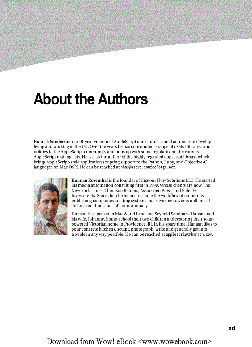 image for page Learn Apple Script The Comprehensive Guide to Scripting and Automation on Mac OS X Third Edition