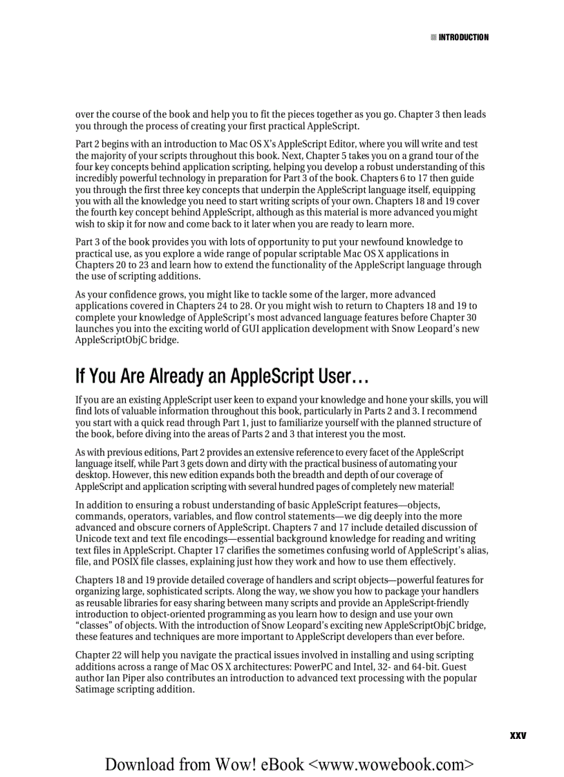 image for page Learn Apple Script The Comprehensive Guide to Scripting and Automation on Mac OS X Third Edition