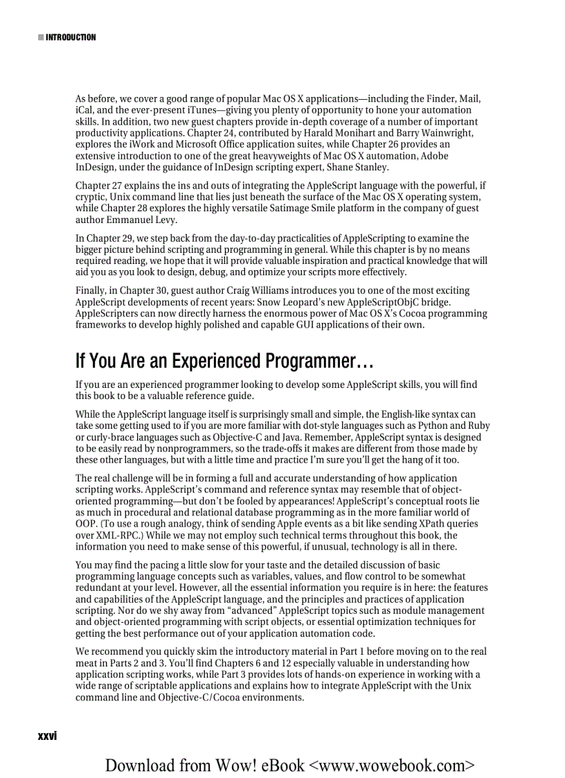 image for page Learn Apple Script The Comprehensive Guide to Scripting and Automation on Mac OS X Third Edition