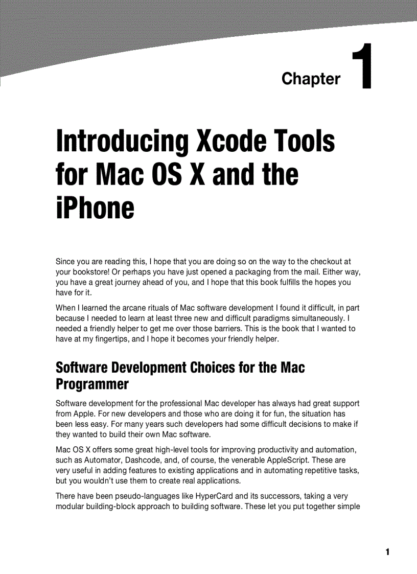 image for page Learn Xcode Tools for Mac OS X and iPhone Development