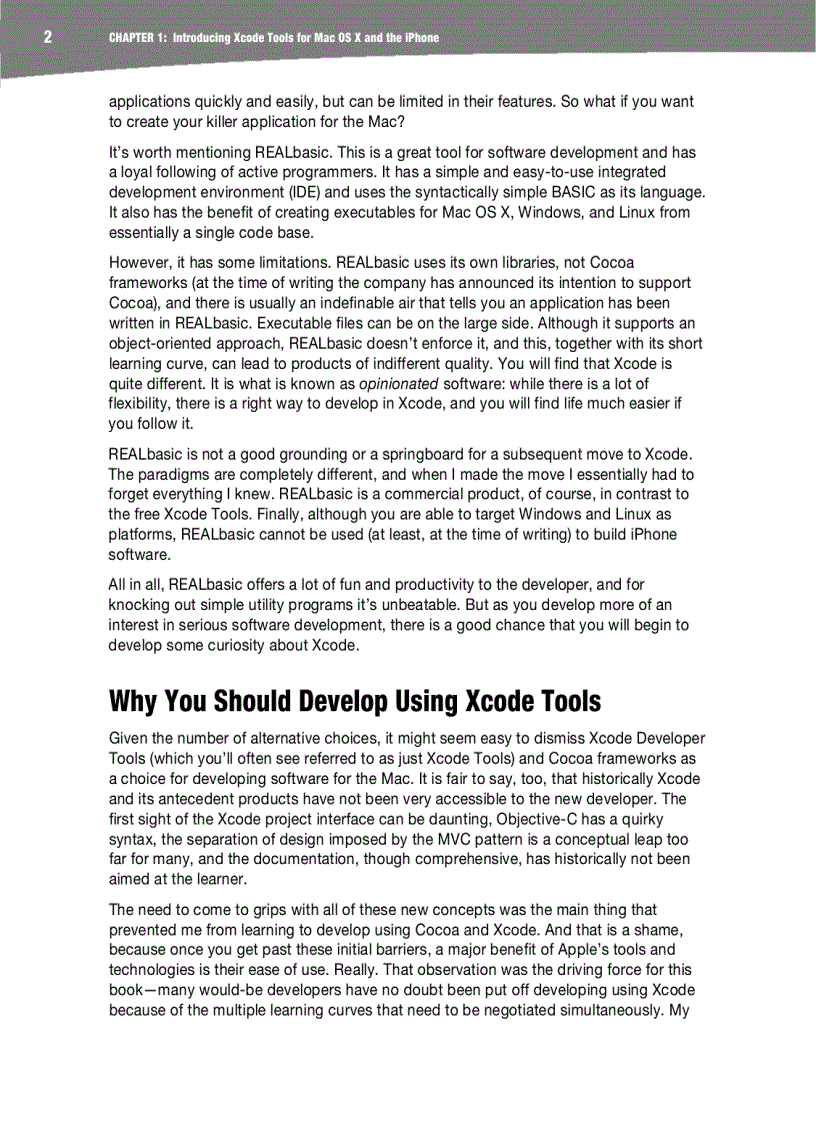 image for page Learn Xcode Tools for Mac OS X and iPhone Development