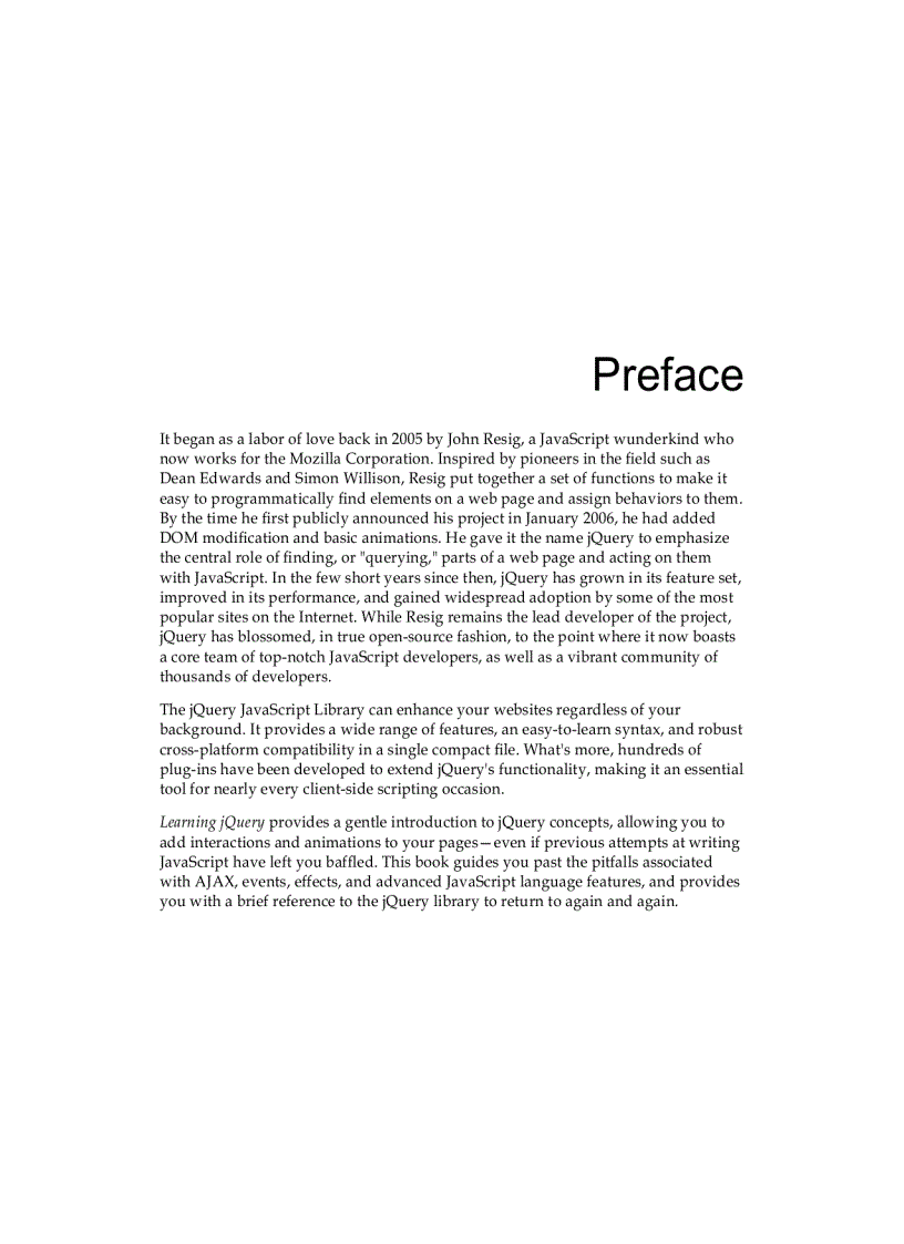 image for page Learning jQuery 1 3