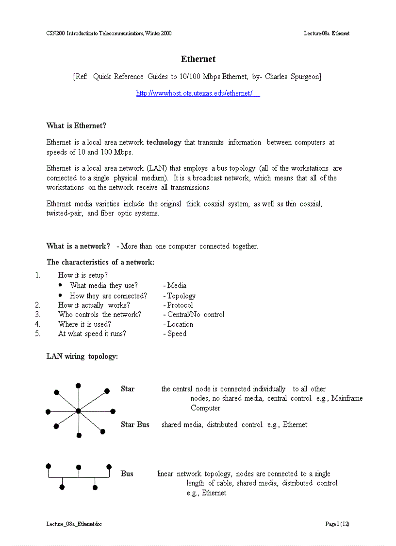 image for page Ethernet