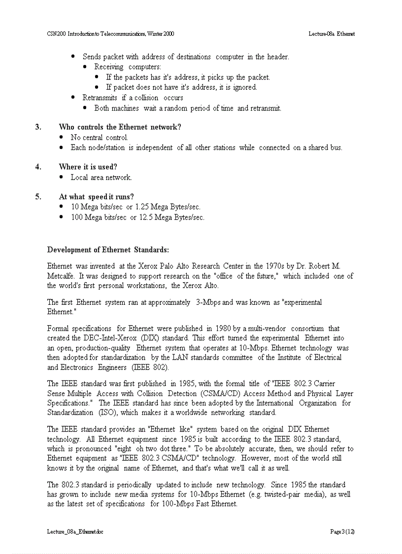 image for page Ethernet