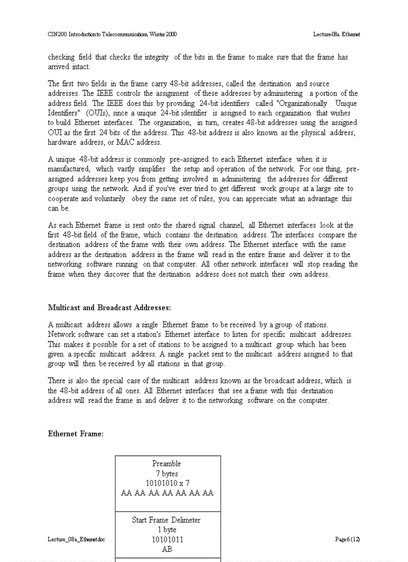 image for page Ethernet