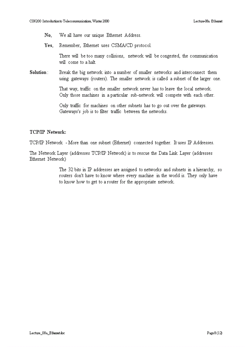 image for page Ethernet