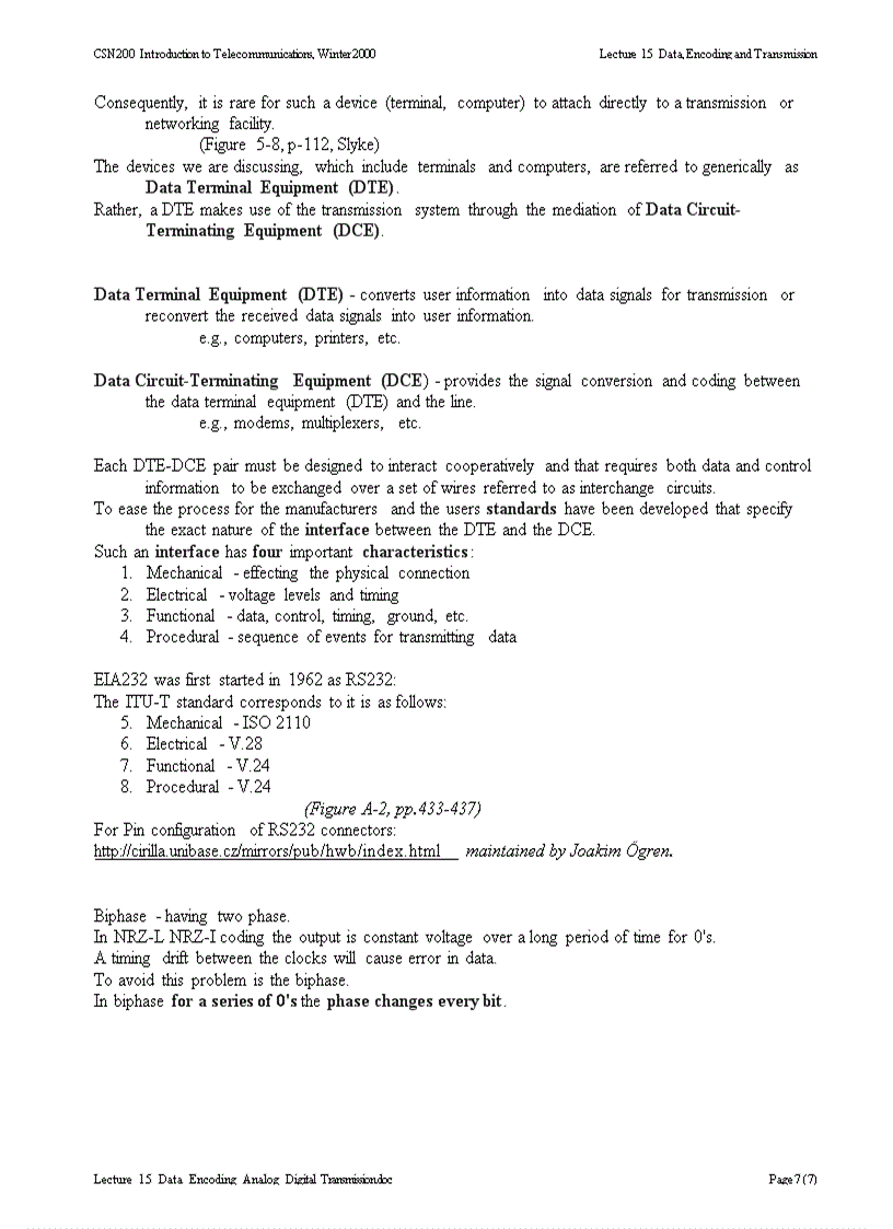 image for page Data Encoding and Transmission