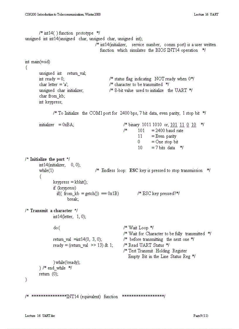 image for page 8250 uart
