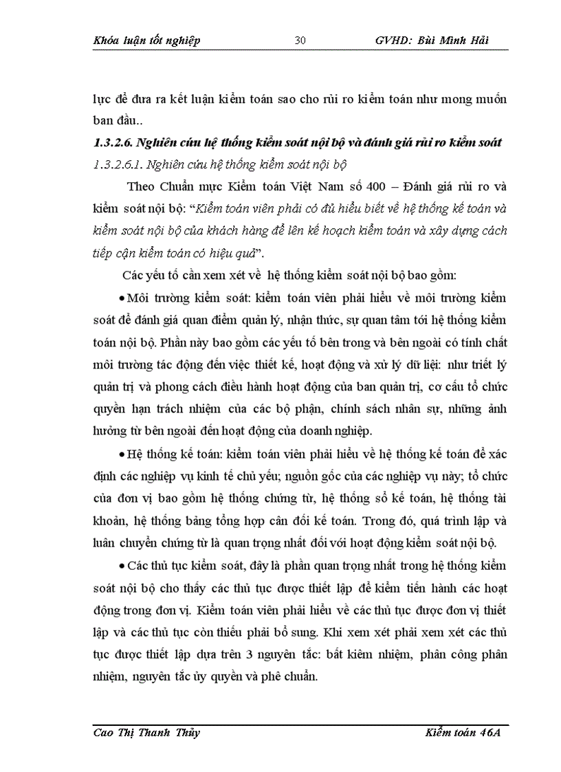 image for page Hoàn thiện lập kế hoạch kiểm toán trong kiểm toán Báo cáo tài chính tại Công ty TNHH Dịch vụ Kiểm toán và Tư vấn UHY