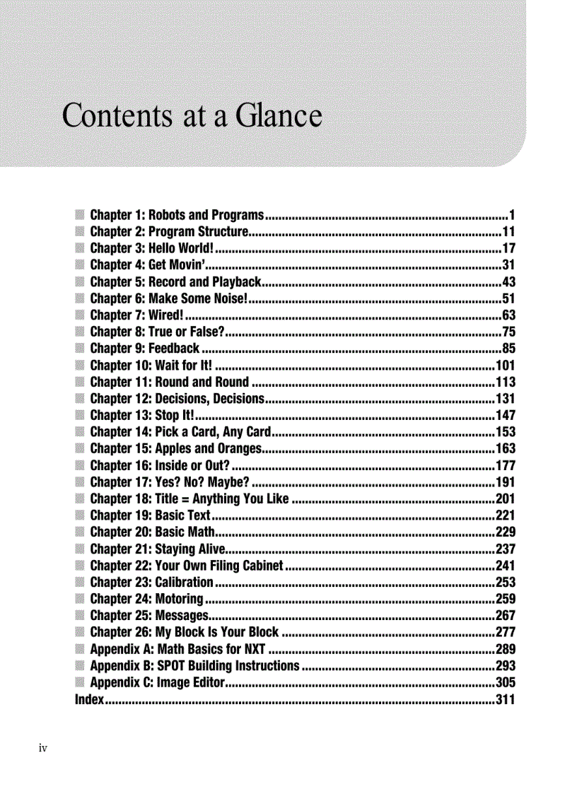 image for page LEGO MINDSTORMS NXT G Programming Guide