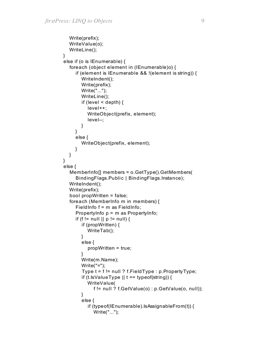 image for page LINQ for Visual C 2005