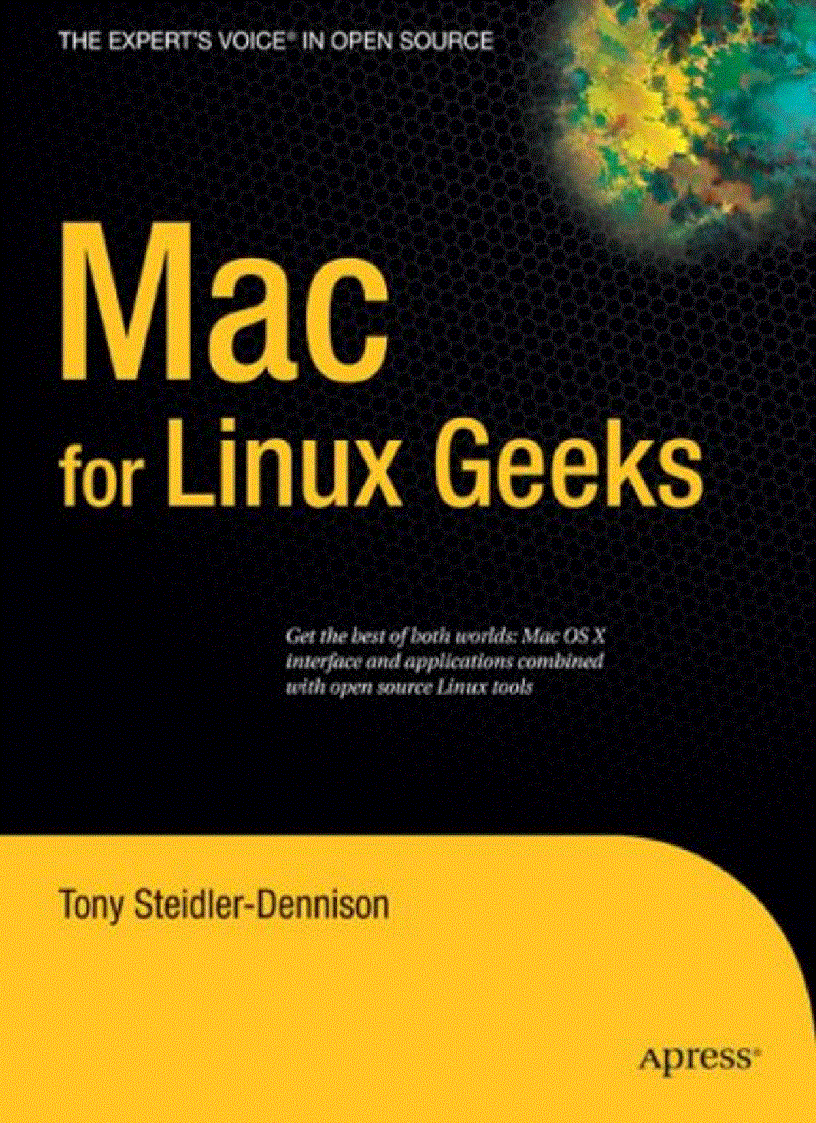 image for page Mac for Linux Geeks