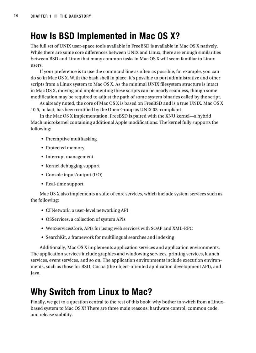 image for page Mac for Linux Geeks