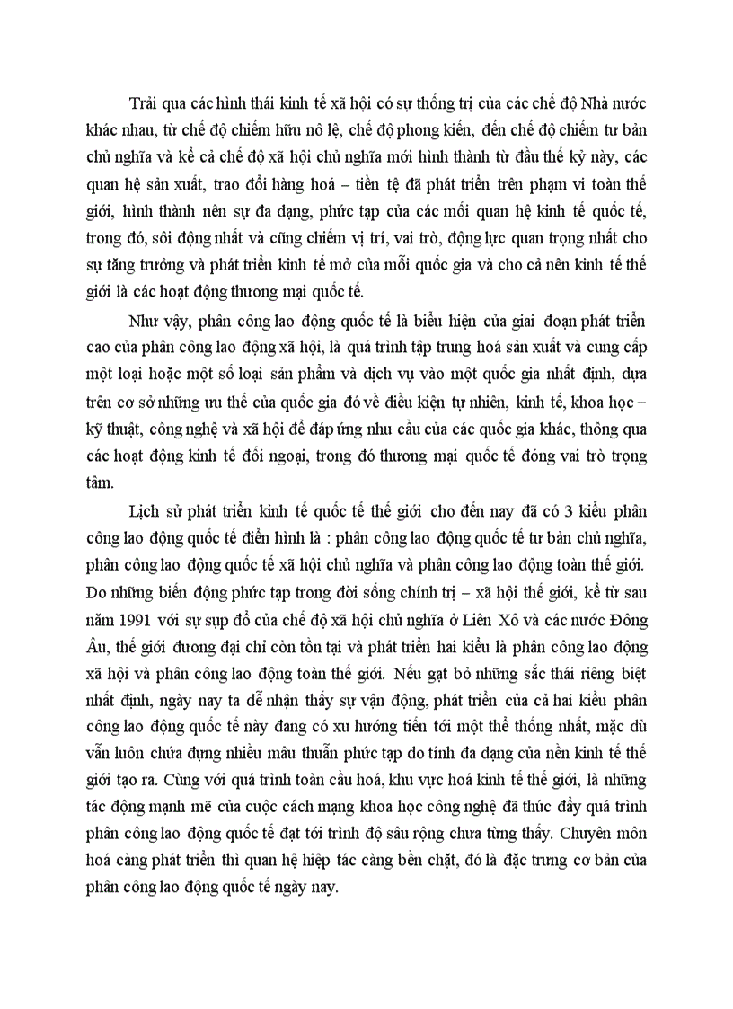 image for page Quá trình hình thành phát triển và lợi ích của thương mại quốc tế