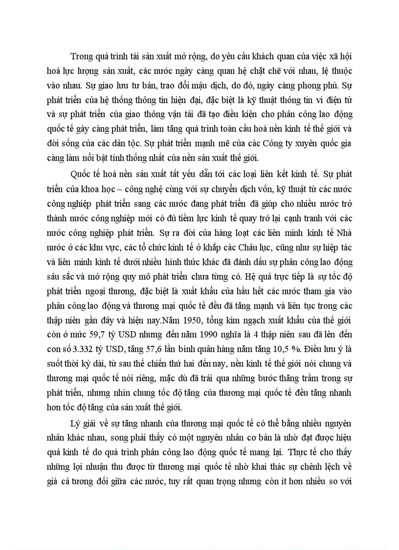 image for page Quá trình hình thành phát triển và lợi ích của thương mại quốc tế