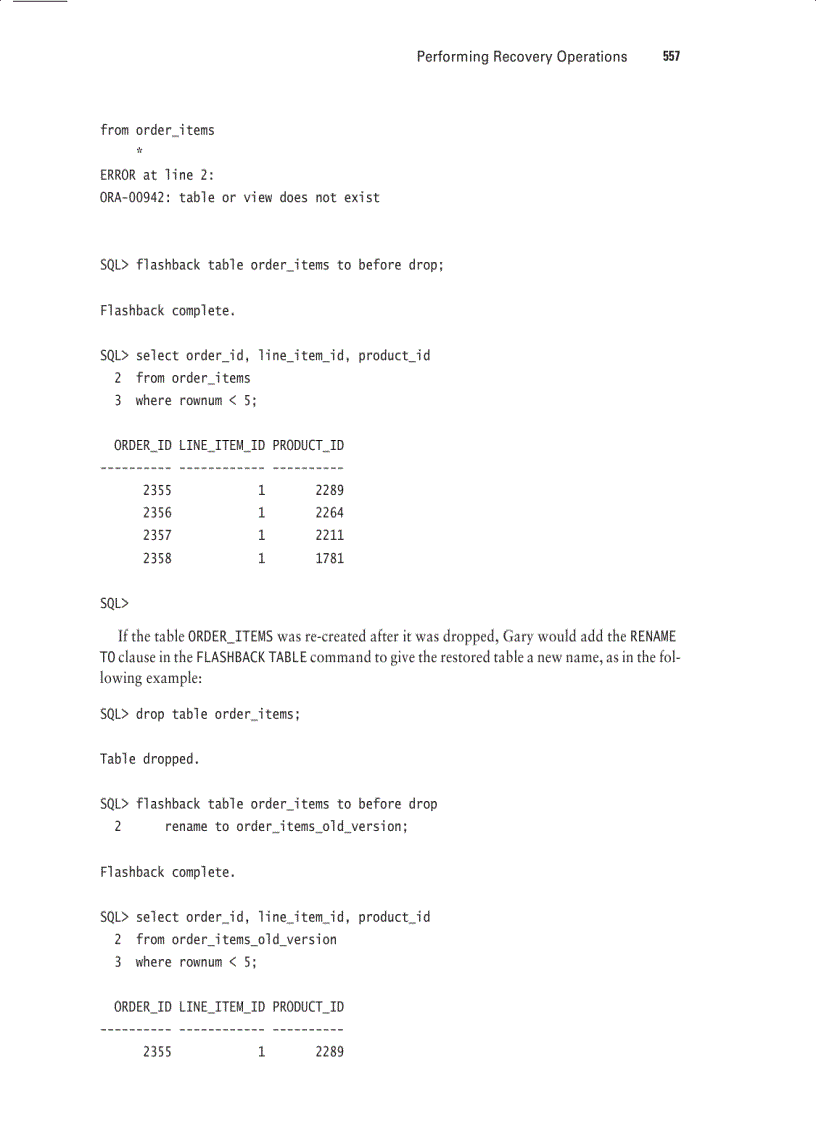image for page Sybex OCA Oracle 10g Administration I Study Guide phần 10