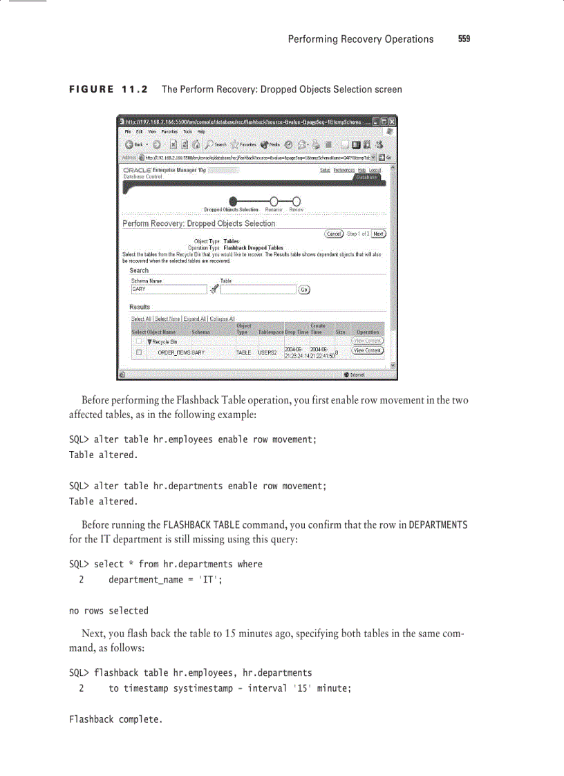 image for page Sybex OCA Oracle 10g Administration I Study Guide phần 10