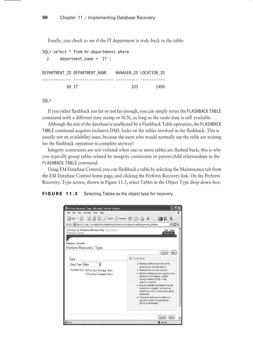 image for page Sybex OCA Oracle 10g Administration I Study Guide phần 10