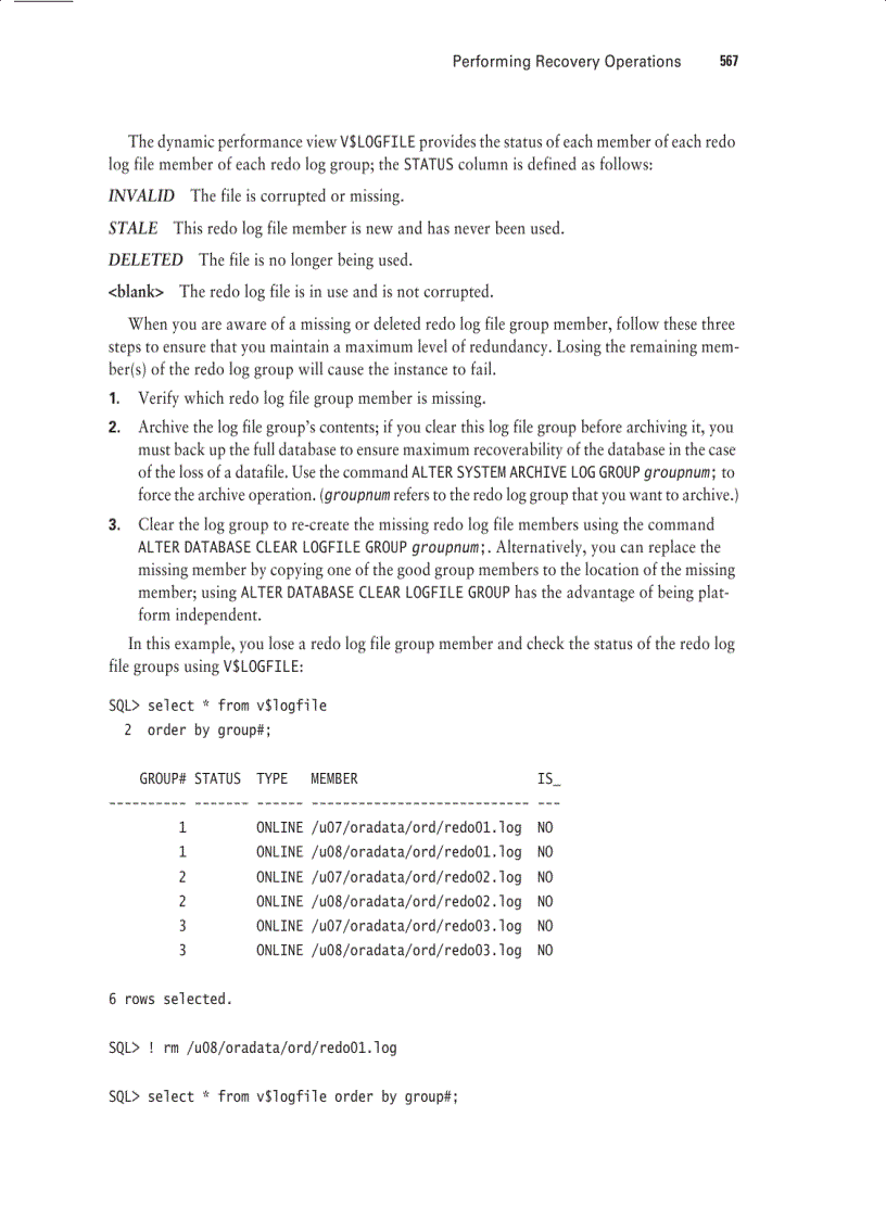 image for page Sybex OCA Oracle 10g Administration I Study Guide phần 10