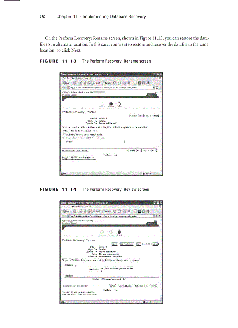 image for page Sybex OCA Oracle 10g Administration I Study Guide phần 10
