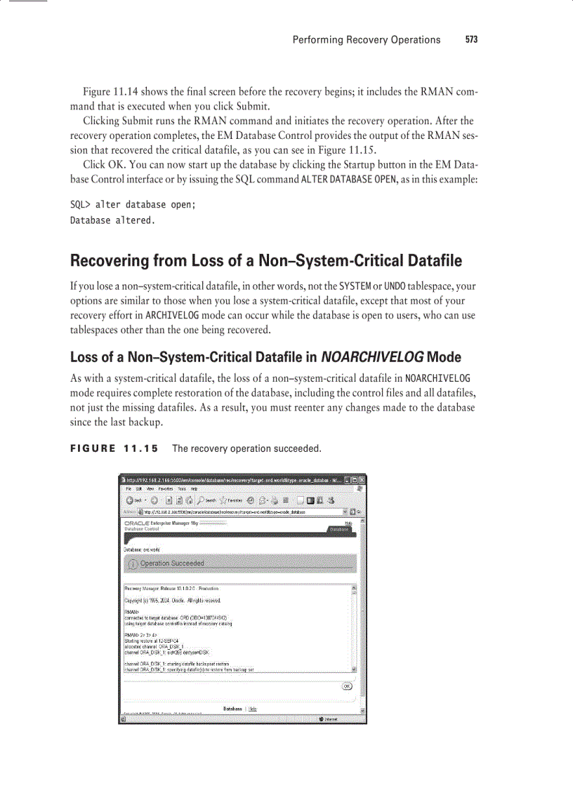 image for page Sybex OCA Oracle 10g Administration I Study Guide phần 10